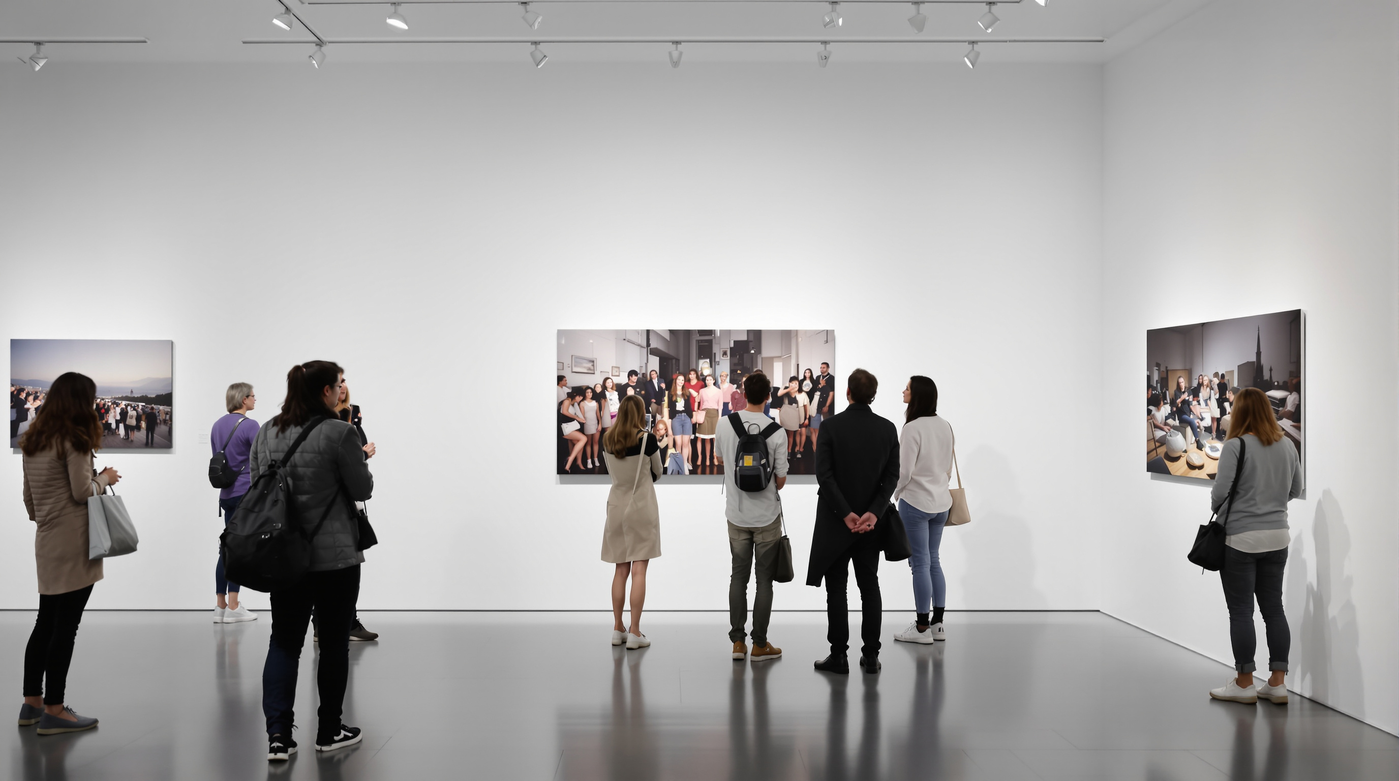 Exposition photographique de Davy-P.Média dans une galerie toulousaine